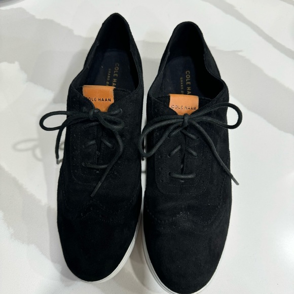 Cole Haan Misha Grand Oxford II Black Suede - Picture 9 of 9